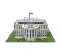 Rompecabezas 3D de edificio famoso (La Casa Blanca)