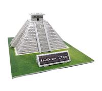 Rompecabezas 3D de edificio famoso (pirámide de Maya)