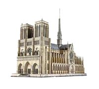 Rompecabezas 3D de madera, catedral de Notre Dame, kit mecánico de bricolaje para construir, kit de montaje de decoración ideal para adolescentes y adultos (293 piezas)