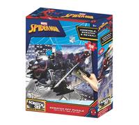 Rompecabezas 3D Rascable Marvel: Spiderman vs Venom (150 Piezas)
