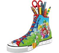 Rompecabezas 3D Ravensburger Super Mario Brothers Shoe para ni os y adultos a partir de 8 a os (108 piezas, sin pegamento)