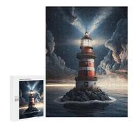 Rompecabezas 500 PCS Enchanted Lighthouse in The Sky Rompecabezas para Adultos Juguete Decoración De Pared Patrón De Ensamblaje Oferta como Regalos para Toda La Familia 500 PCS