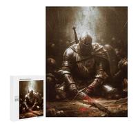 Rompecabezas 500 PCS End of The Battle Rompecabezas para Adultos Juguete Decoración De Pared Regalo De Cumpleaños Oferta como Regalos para Toda La Familia 500 PCS