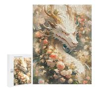 Rompecabezas 500 PCS Japanese Dragon Anime Art Rompecabezas para Adultos Juguete Decoración De Pared Patrón De Ensamblaje Oferta como Regalos para Toda La Familia 500 PCS