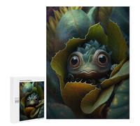 Rompecabezas 500 PCS Leafy Creature in Shadows Rompecabezas para Adultos Juguete Decoración De Pared Patrón De Ensamblaje Oferta como Regalos para Toda La Familia 500 PCS