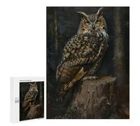 Rompecabezas 500 PCS Magical Cute Owl Bird Rompecabezas para Adultos Juguete Decoración De Pared Regalo De Cumpleaños Oferta como Regalos para Toda La Familia 500 PCS