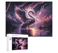 Rompecabezas 500 PCS Magical Phoenix Rising Rompecabezas Juguetes Antiestrés Pero Divertidos Y Humorísticos Oferta como Regalos para Toda La Familia 500 PCS