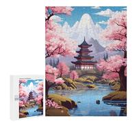 Rompecabezas 500 PCS Morning in Land of Chinese Rompecabezas para Adultos Juguete Decoración De Pared Regalo De Cumpleaños Oferta como Regalos para Toda La Familia 500 PCS