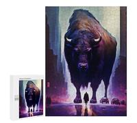 Rompecabezas 500 PCS Painting of The Dark Drama Rompecabezas para Adultos Juguete Decoración De Pared Patrón De Ensamblaje Oferta como Regalos para Toda La Familia 500 PCS