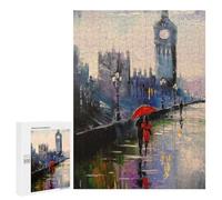 Rompecabezas 500 PCS para Adolescentes A Walk Around London Rompecabezas DIY Juguetes Una Obra De Arte como Regalo para Toda La Familia 500 PCS