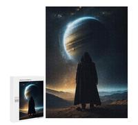 Rompecabezas 500 PCS para Adolescentes Among The Rings of Saturn Rompecabezas para Adultos Juego Familiar Decoración del Hogar para Cumpleaños, Navidad 500 PCS