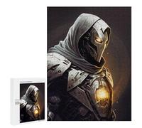 Rompecabezas 500 PCS para Adolescentes Armored Guardian with Glowing Eye Rompecabezas para Adultos Juego Familiar Decoración del Hogar para Cumpleaños, Navidad 500 PCS