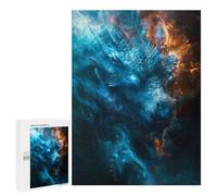 Rompecabezas 500 PCS para Adolescentes Blue Ice Dragon Rompecabezas para Adultos Juego Práctico Regalo De Cumpleaños Regalo De Cumpleaños, Regalos, 500 PCS