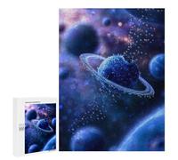 Rompecabezas 500 PCS para Adolescentes Blueberry Planet Dream Rompecabezas para Adultos Juego Práctico Pero Divertido Y Humorístico Regalo De Cumpleaños, Regalos, 500 PCS