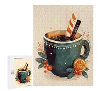 Rompecabezas 500 PCS para Adolescentes Christmas Winter Drink Rompecabezas para Adultos Juego Familiar Una Obra De Arte como Regalo para Toda La Familia 500 PCS