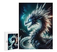 Rompecabezas 500 PCS para Adolescentes Crystal Dragon Rompecabezas para Adultos Juego Práctico Decoración del Hogar Cumpleaños Y Navidad 500 PCS
