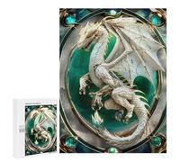 Rompecabezas 500 PCS para Adolescentes Dragon Kintsugi Art Rompecabezas para Adultos Juego Práctico Decoración del Hogar Cumpleaños Y Navidad 500 PCS