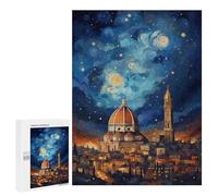 Rompecabezas 500 PCS para Adolescentes Dreaming in Florence Rompecabezas para Adultos Juegos Relajantes Decoración del Hogar Cumpleaños Y Navidad 500 PCS