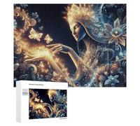 Rompecabezas 500 PCS para Adolescentes Enchanted Fantasy Artwork Rompecabezas Juegos Relajantes Mejora La Memoria Oferta como Regalos para Toda La Familia 500 PCS
