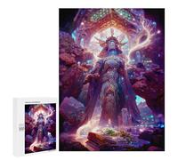 Rompecabezas 500 PCS para Adolescentes Enchanted Forest Guardian -17 Rompecabezas para Adultos Juego Familiar Decoración del Hogar para Cumpleaños, Navidad 500 PCS