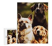 Rompecabezas 500 PCS para Adolescentes Famous Dog Rompecabezas para Adultos Juego Práctico Pero Divertido Y Humorístico Regalo De Cumpleaños, Regalos, 500 PCS