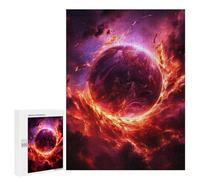 Rompecabezas 500 PCS para Adolescentes Fire Planet Rompecabezas Juegos Familiares Ensamblaje De Patrones Cumpleaños Y Navidad 500 PCS