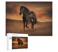 Rompecabezas 500 PCS para Adolescentes Freedom in The Desert Rompecabezas para Adultos Juguetes De Bricolaje Pero Un Desafío Educativo Divertido Y Humorístico 500 PCS