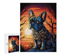 Rompecabezas 500 PCS para Adolescentes French Bulldog Style 1 Rompecabezas para Adultos Juguetes DIY para La Diversión Familiar Ayuda A Ejercitar El Cerebro 500 PCS