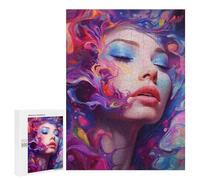 Rompecabezas 500 PCS para Adolescentes Galaxy Girl No9 Rompecabezas para Adultos Juego Práctico Decoración del Hogar Cumpleaños Y Navidad 500 PCS