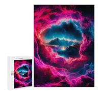 Rompecabezas 500 PCS para Adolescentes Gateway to The Cosmos Rompecabezas para Adultos Juego Práctico Pero Divertido Y Humorístico Regalo De Cumpleaños, Regalos, 500 PCS