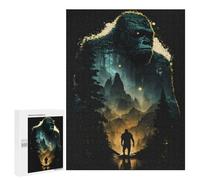 Rompecabezas 500 PCS para Adolescentes Giant in The Forest Rompecabezas para Adultos Juego Familiar Una Obra De Arte como Regalo para Toda La Familia 500 PCS