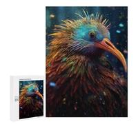 Rompecabezas 500 PCS para Adolescentes Glowing Kiwi Bird Rompecabezas para Adultos Juego Práctico Regalo De Cumpleaños Regalo De Cumpleaños, Regalos, 500 PCS