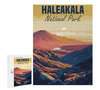 Rompecabezas 500 PCS para Adolescentes Haleakala National Park Rompecabezas para Adultos Juego Práctico Arte De Pared Desafiante De Completar 500 PCS