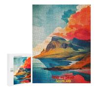 Rompecabezas 500 PCS para Adolescentes Isle of Skye Art Rompecabezas para Adultos Juego Familiar Decoración del Hogar para Cumpleaños, Navidad 500 PCS