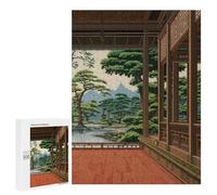 Rompecabezas 500 PCS para Adolescentes Japanese Calm Place Rompecabezas Juegos Familiares Ensamblaje De Patrones Cumpleaños Y Navidad 500 PCS