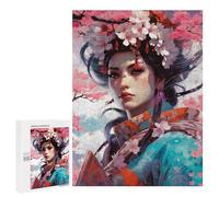 Rompecabezas 500 PCS para Adolescentes Japanese Girls 3 Rompecabezas Juego De Ingenio Aliviador De Estrés Desafiante para Completar 500 PCS