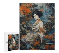 Rompecabezas 500 PCS para Adolescentes Japanese Girls Rompecabezas Juego De Ingenio Aliviador De Estrés Desafiante para Completar 500 PCS