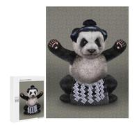 Rompecabezas 500 PCS para Adolescentes Japanese Sumo Giant Panda Rompecabezas para Adultos Juego Práctico Regalo De Cumpleaños Regalo De Cumpleaños, Regalos, 500 PCS
