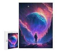 Rompecabezas 500 PCS para Adolescentes Journey to The Cosmic Frontier Rompecabezas Juegos Relajantes Mejora La Memoria Oferta como Regalos para Toda La Familia 500 PCS