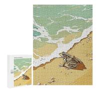 Rompecabezas 500 PCS para Adolescentes Jump Into The Sea Rompecabezas para Adultos Juego Familiar Una Obra De Arte como Regalo para Toda La Familia 500 PCS