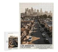 Rompecabezas 500 PCS para Adolescentes Los Angeles City Rompecabezas para Adultos Juego Práctico Decoración del Hogar Cumpleaños Y Navidad 500 PCS