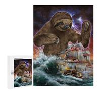 Rompecabezas 500 PCS para Adolescentes Monster Titan Sloth Kraken Rompecabezas Juegos Familiares Ensamblaje De Patrones Cumpleaños Y Navidad 500 PCS