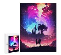 Rompecabezas 500 PCS para Adolescentes Nebula Romance Lovers Rompecabezas para Adultos Juego Familiar Una Obra De Arte como Regalo para Toda La Familia 500 PCS