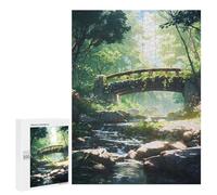 Rompecabezas 500 PCS para Adolescentes Over The River Rompecabezas para Adultos Juguetes De Bricolaje Análisis Y Lógica Trato como Regalos para Toda La Familia 500 PCS