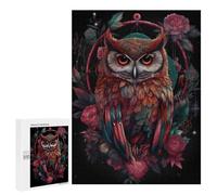 Rompecabezas 500 PCS para Adolescentes Owl Dreamcatcher Rompecabezas para Adultos Juguete Decoración De Pared Difícil Difícil Desafiante De Completar 500 PCS