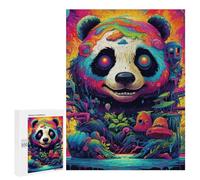 Rompecabezas 500 PCS para Adolescentes Panda Paradise Rompecabezas para Adultos Juguete Decoración De Pared Mejora La Memoria Ayuda A Ejercitar El Cerebro 500 PCS
