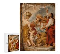 Rompecabezas 500 PCS para Adolescentes Peter Paul Rubens Rompecabezas Juego De Ingenio Aliviador De Estrés Desafiante para Completar 500 PCS
