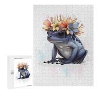Rompecabezas 500 PCS para Adolescentes Poison Dart Frog Painting Rompecabezas para Adultos Juegos Relajantes Decoración del Hogar Cumpleaños Y Navidad 500 PCS