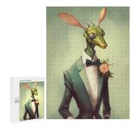 Rompecabezas 500 PCS para Adolescentes Praying Mantis Mythic Rompecabezas para Adultos Juguetes DIY para La Diversión Familiar Ayuda A Ejercitar El Cerebro 500 PCS