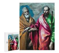Rompecabezas 500 PCS para Adolescentes Saint Peter and Saint Paul Rompecabezas para Adultos Juguete Decoración De Pared Difícil Difícil Desafiante De Completar 500 PCS